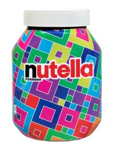 Packaging personnalisation Nutella