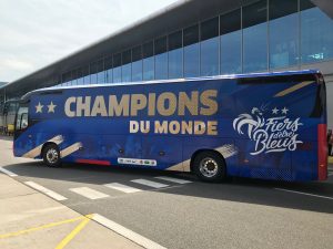 Covering Equipe France Coupe du monde champion