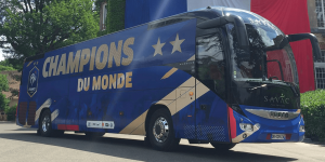 Covering Equipe France Coupe du monde champion