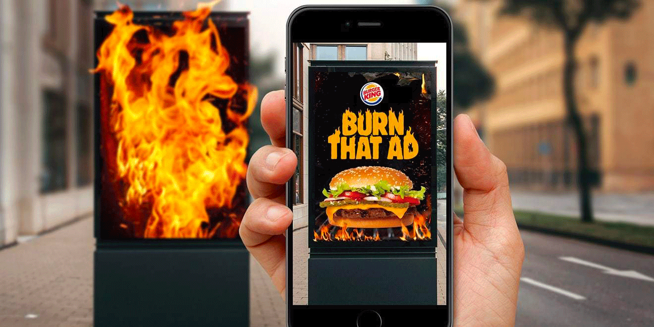 Burger King Burn That Ad
